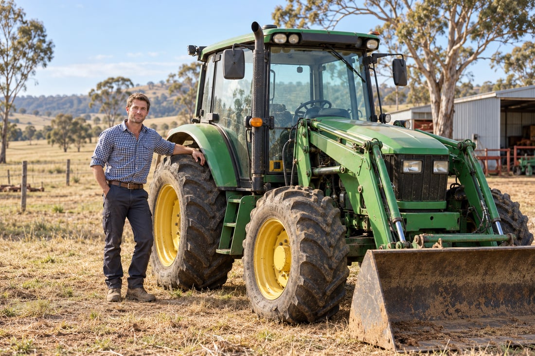 Farmers Buying Their First Tractor