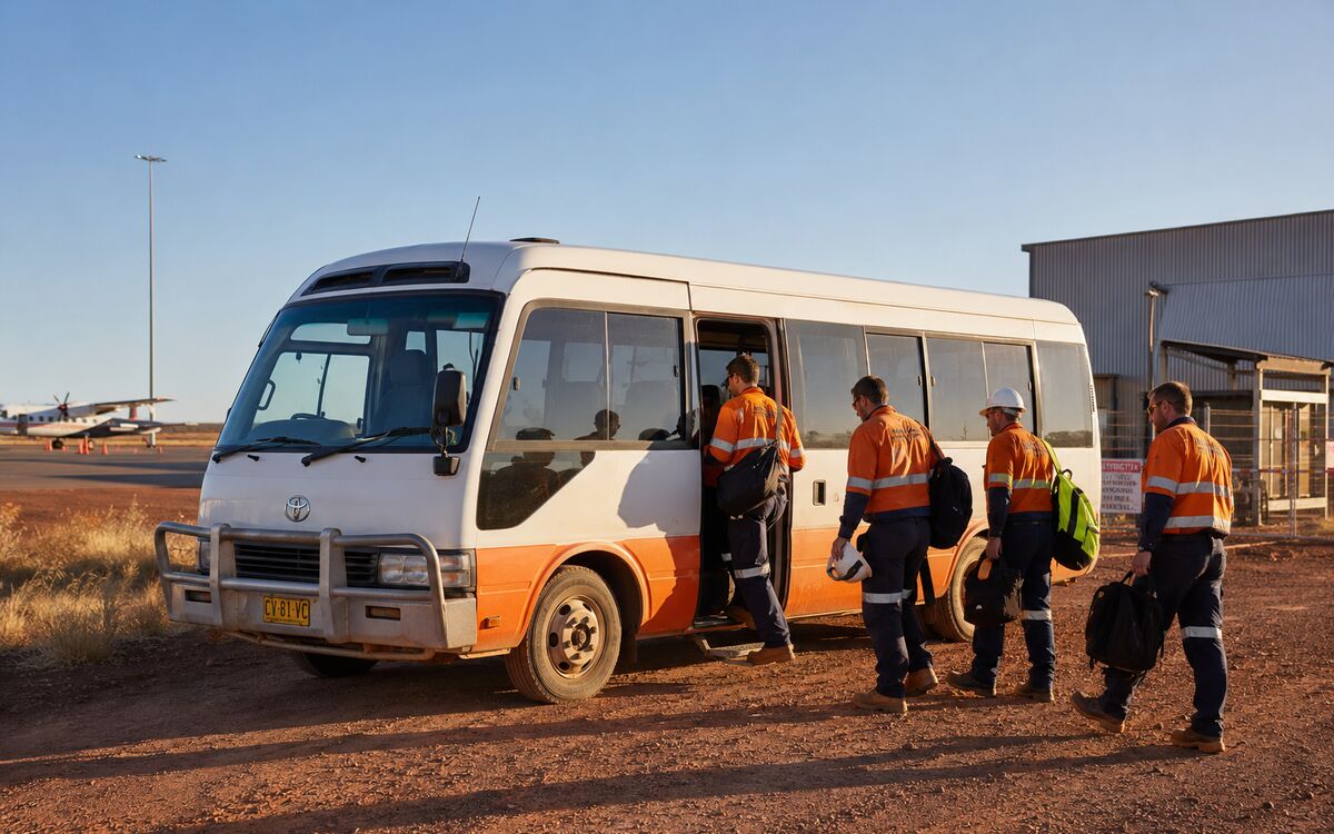 FIFO and workforce transport bus finance