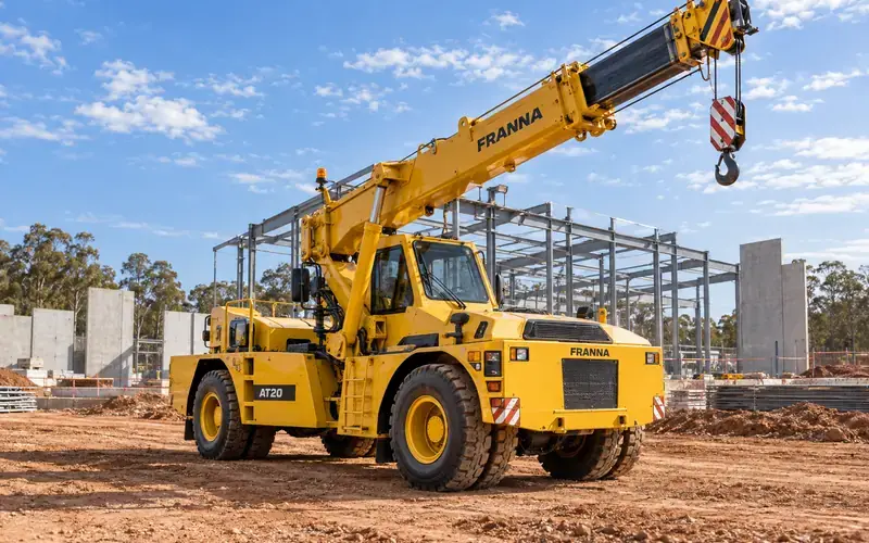 Franna mobile crane finance Australia