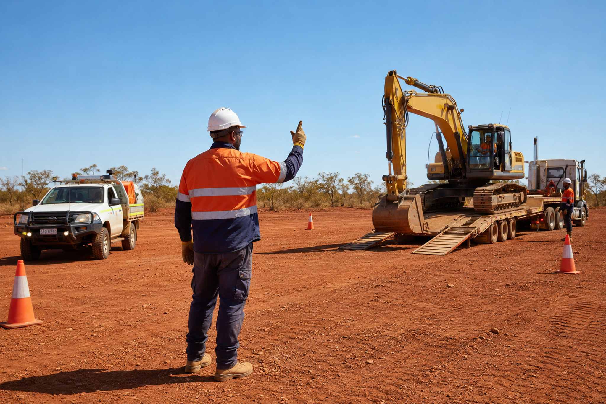 Mining Services Contractors Mobilising a New Site