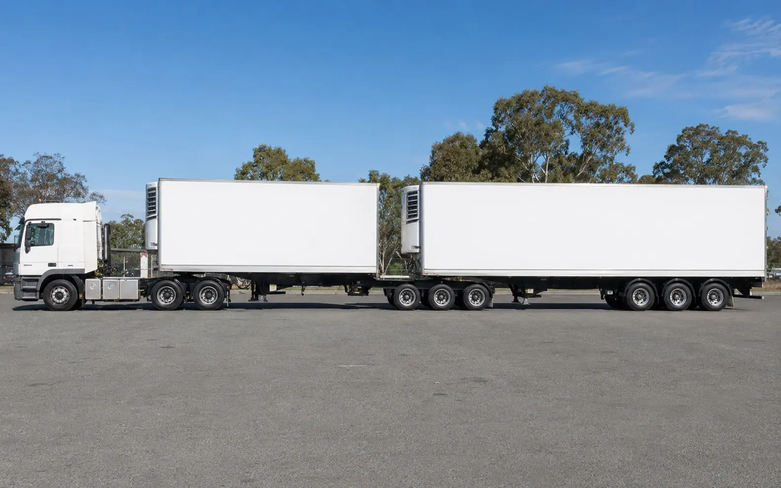 B-double refrigerated trailer finance