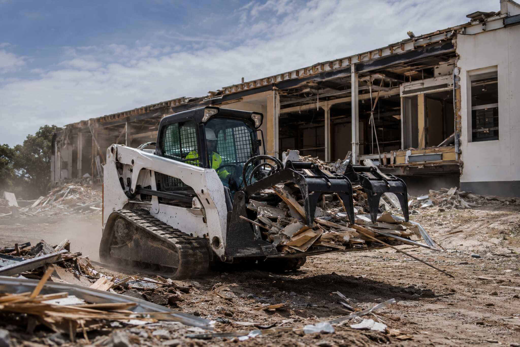 Demolition Operators Doing Strip-Out and Site Clearance
