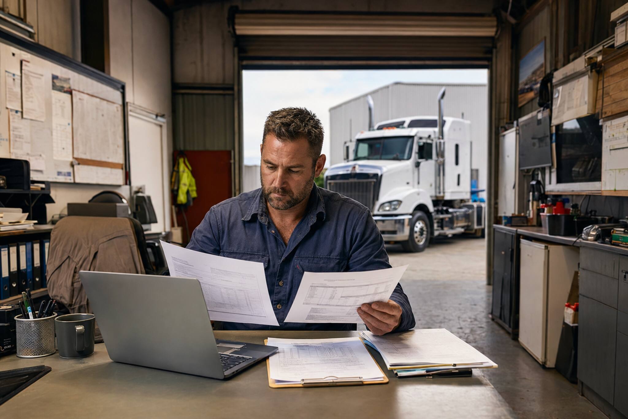 Owner Drivers Refinancing a Truck Loan