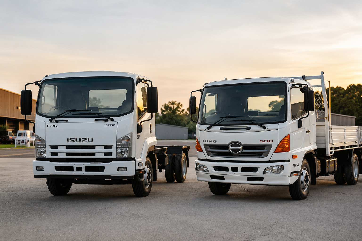 Isuzu vs Hino trucks compared for Australian business operators in 2026